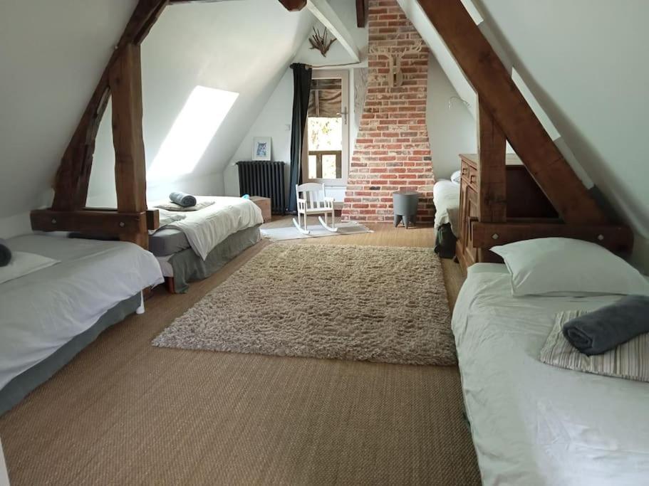 Maison A Colombages Pres De Deauville, Trouville Formentin Екстериор снимка